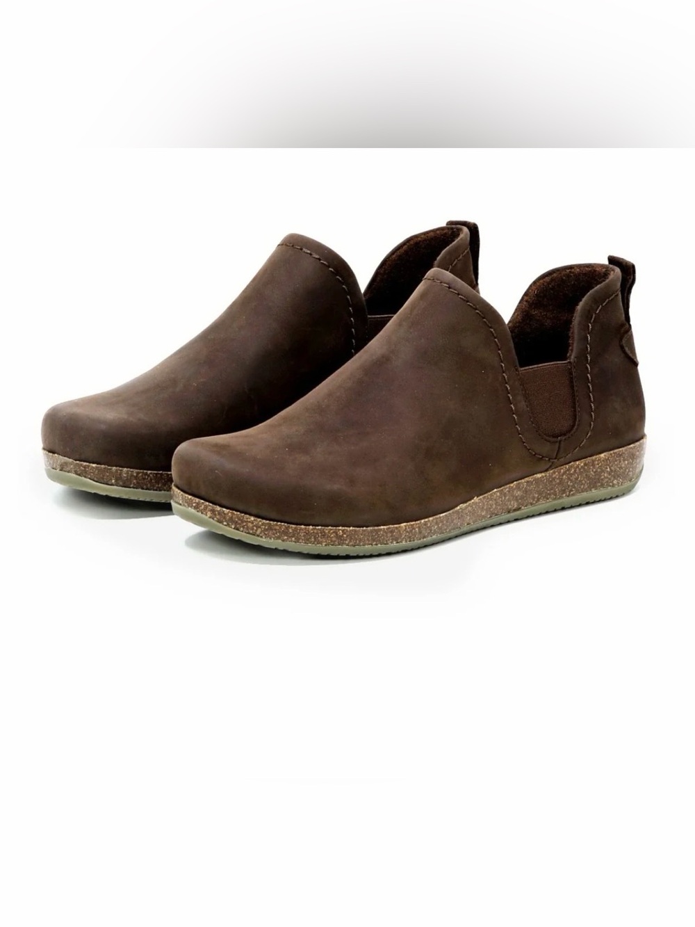 Stegmann Leven Leather Chelsea Shoe. Brown  Woman’s Size 6.